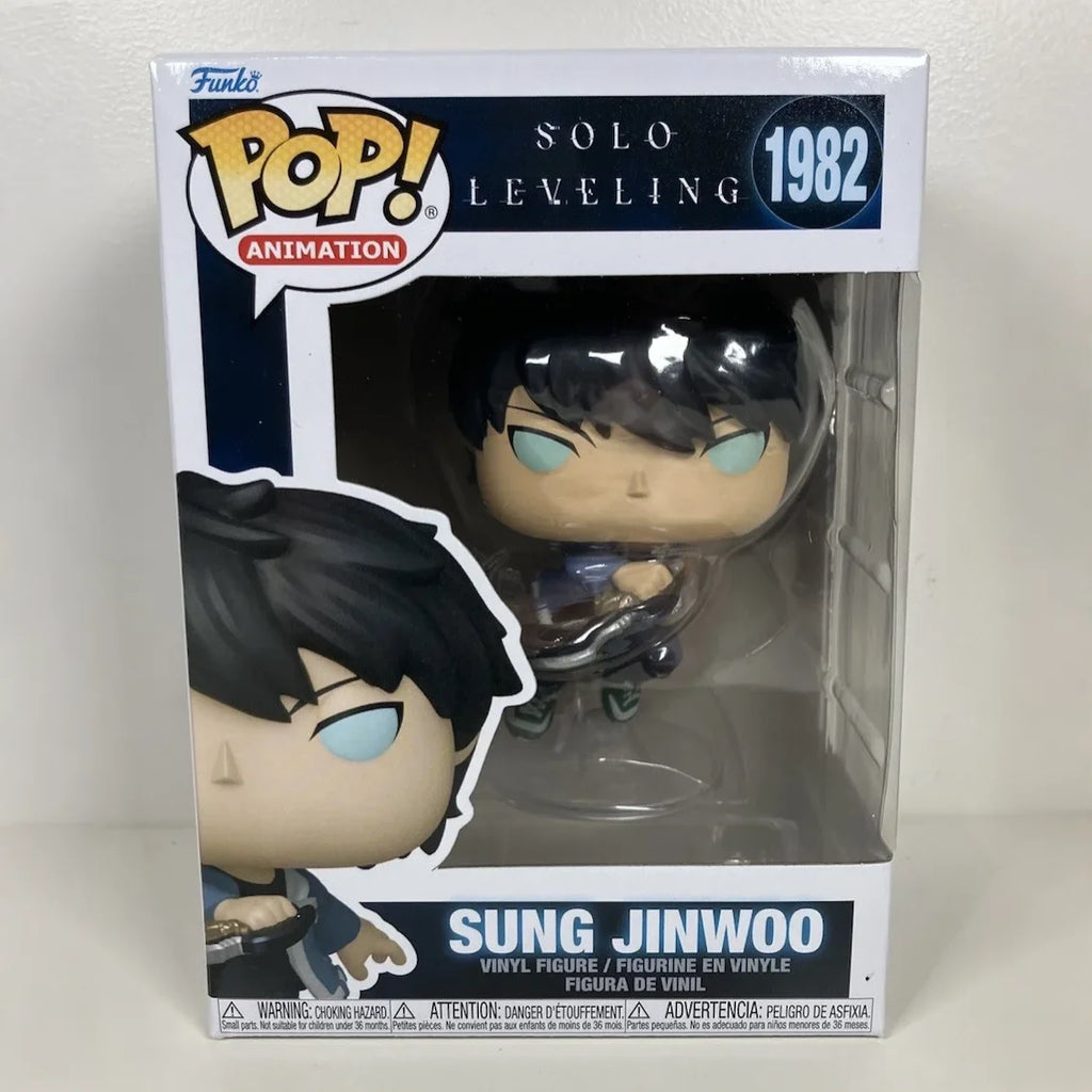 Anime Solo Leveling Figure Igris Cha Hae-In Yoo Jinho Funko Pop Vinyl Figures Collectible Limited Edition Figurine Toy Gift