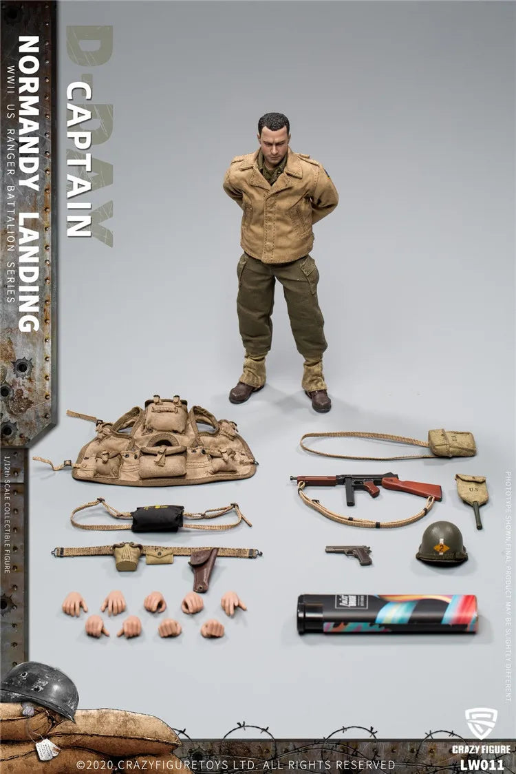 [Shipping Quickly] High Quality 1/12 Male Warrior Crazy Figure LW011-018 Full Set 6inch Action Figure Model Toys Collectible