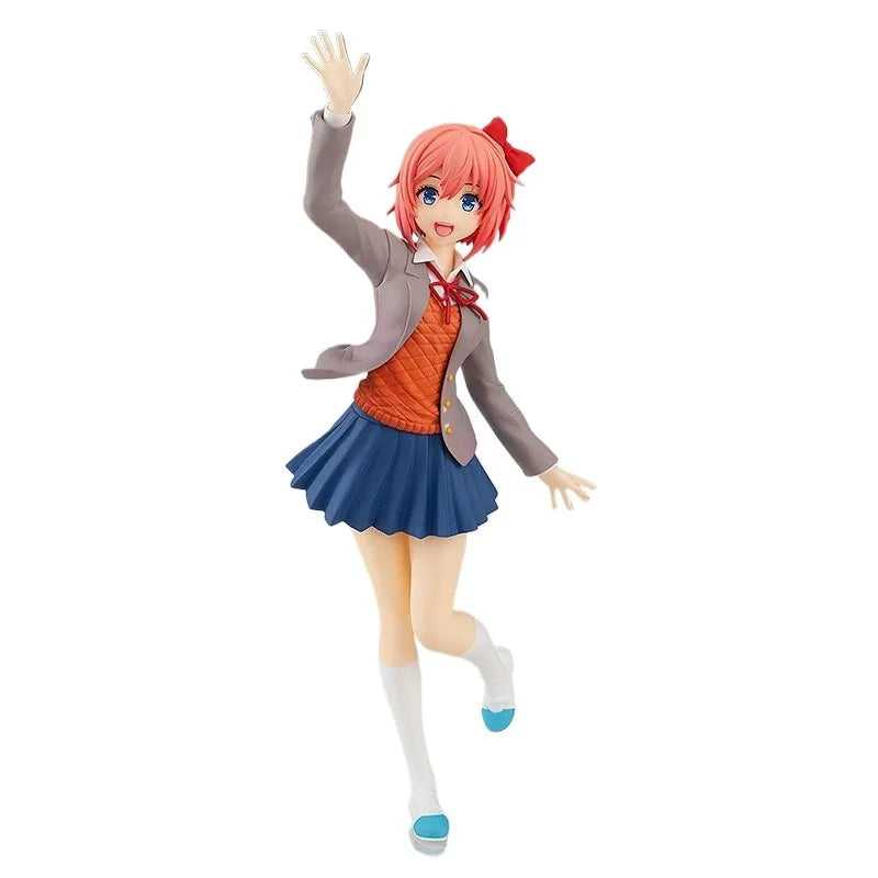 In Stock Genuine Good Smile Company Doki Doki Literature Club! Sayori Pop Up Parade Anime Figure Garage Kit Anime Cartoon