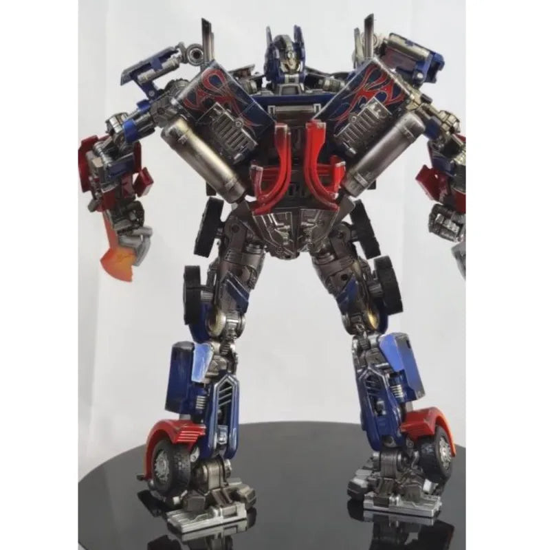 TOTOTOY BMB Custom Painted LS03 Battle Damaged Version Transformation Masterpiece OP Commander Action Figure Movie Model Car Toy