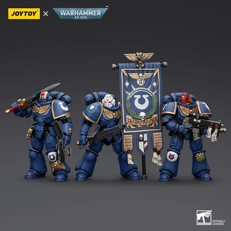 JOYTOY Warhammer 40K Ultramarines Heroes Of The Chapter Action Figures Doll Decoration Gift Collection Original Model Figure