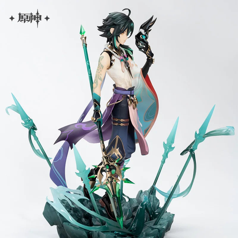 Genshin Impact Xiao Guard Night Spear Ver Figures 1/7 Pvc  Anime Figure Model Colletible Desktop Ornaments Gift Toys Original