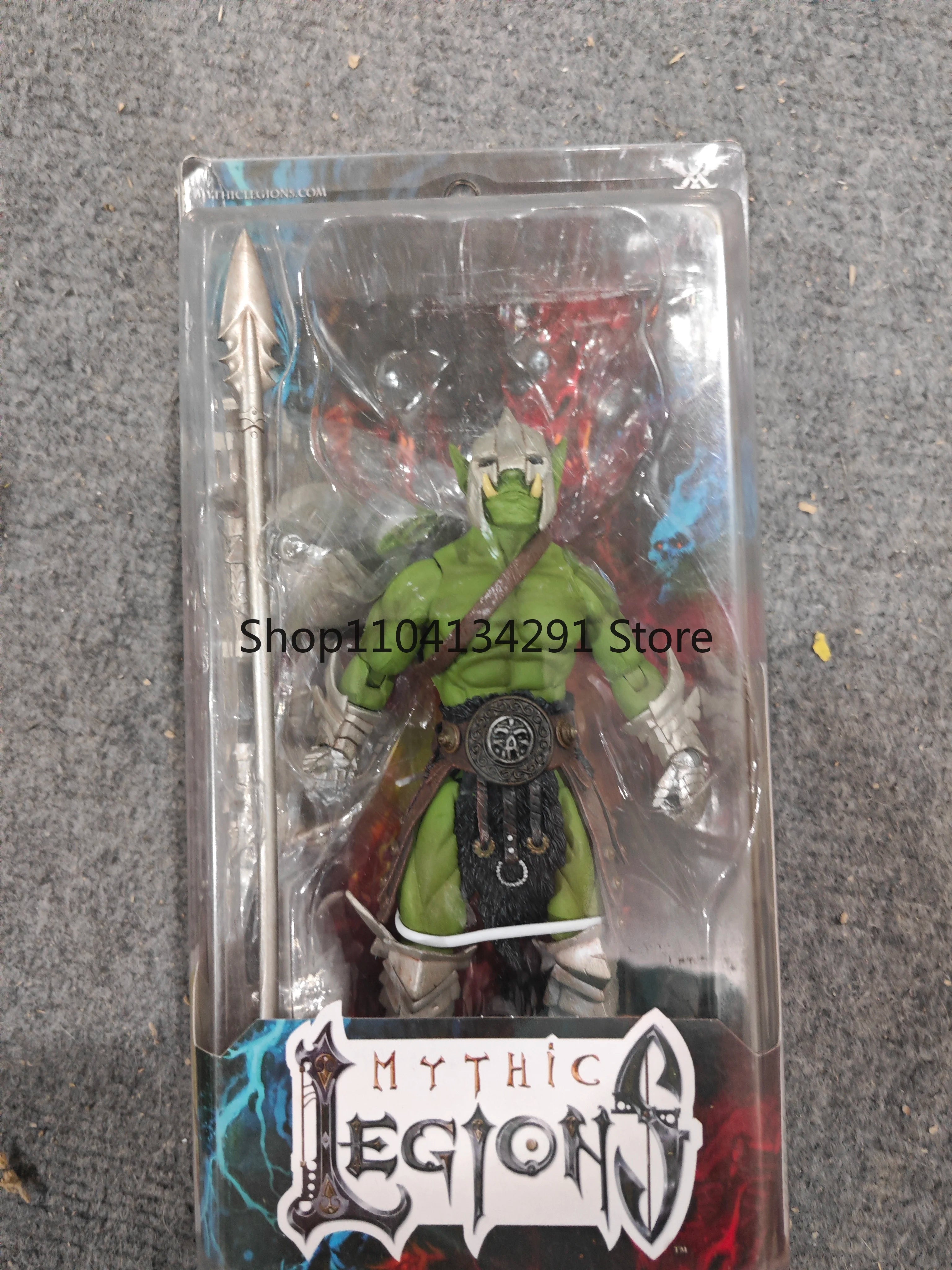 Original Edition Four Knights Mythic Legion Silverhorn Sentinel Silver Armor Beastman Black Knight Action Figure