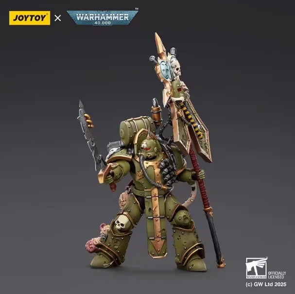 JOYTOYDark Source Warhammer40KDeath Guard Death Shroud Terminator Trio1:18Movable Soldier