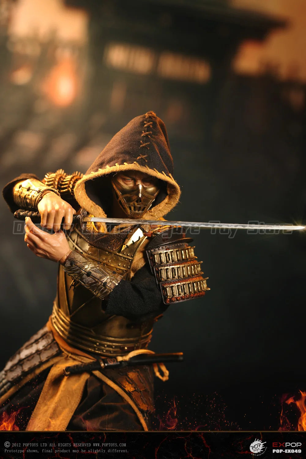 【In Stock】Original POPTOYS EX049 Warrior Scorpion Representative From Hell 1/6 Action Figure Model Collection Ornament