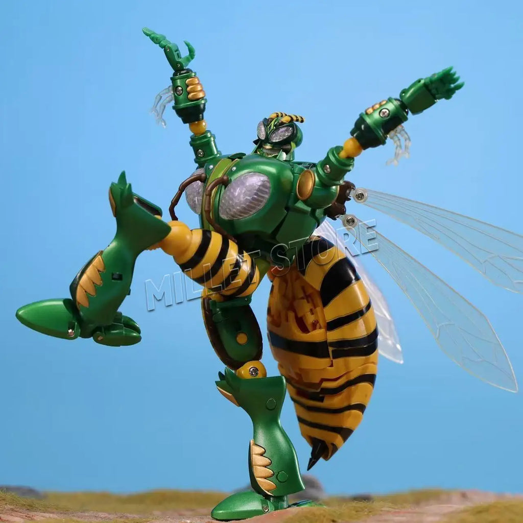 New in Stock Product Transformation Toys RT-D02 BEEDRILL Needle Bee Wasp Warrior D Series Super Warrior Movable Figure Toy Gift