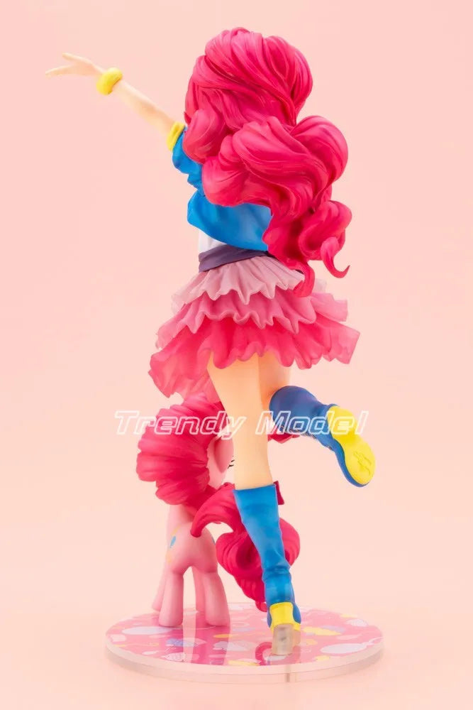 In Stock Original Shouwu Beautiful Girl Statue Rainbow Pony Beautiful Girl Pinkie Pie 1/7 Ornaments Figure Gift Collection Model