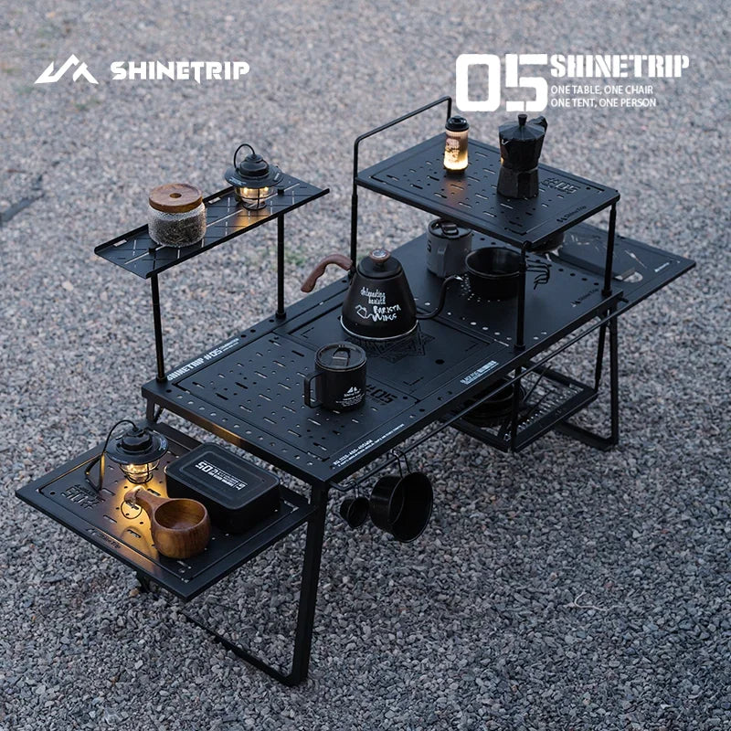 ShineTrip 05 Series IGT Tischplatte Frei kombinierbarer Tischteller Klapptisch taktisches Zubehör Camping BBQ Tische Bretter