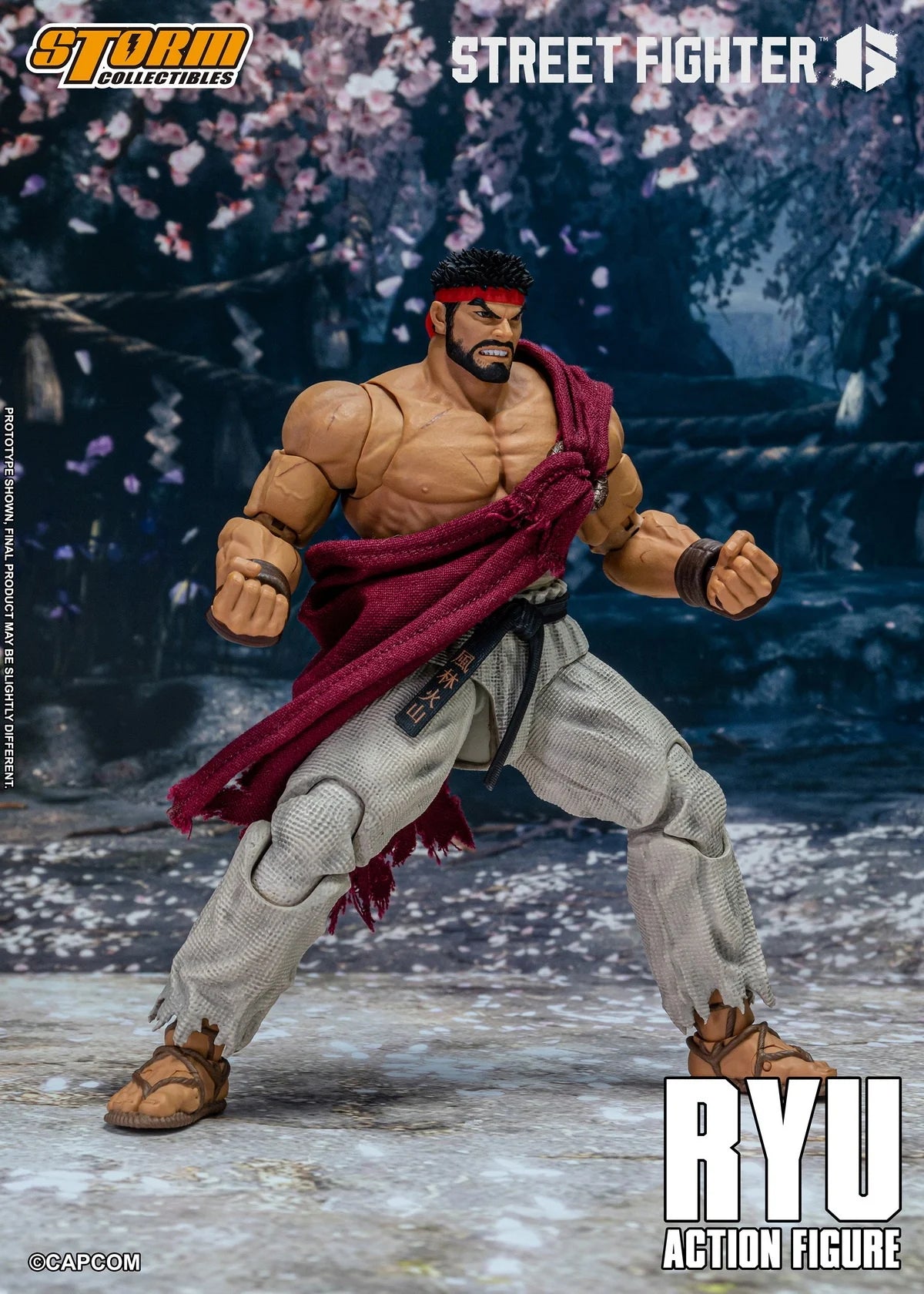 Storm Toys CPSF28 1/12 Scale Classic Fighting Game Characters Ryu Male Soldier Full Set For 6inchs Action Figure Model Toys
