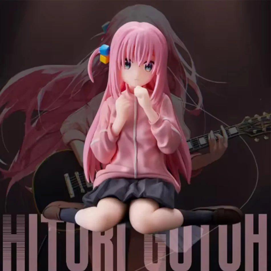 10-16cm BOCCHI THE ROCK! Hot Anime Figure Gotoh Hitori Action Figure Guitarist Girl Figure Desktop Collections Model Doll Toys