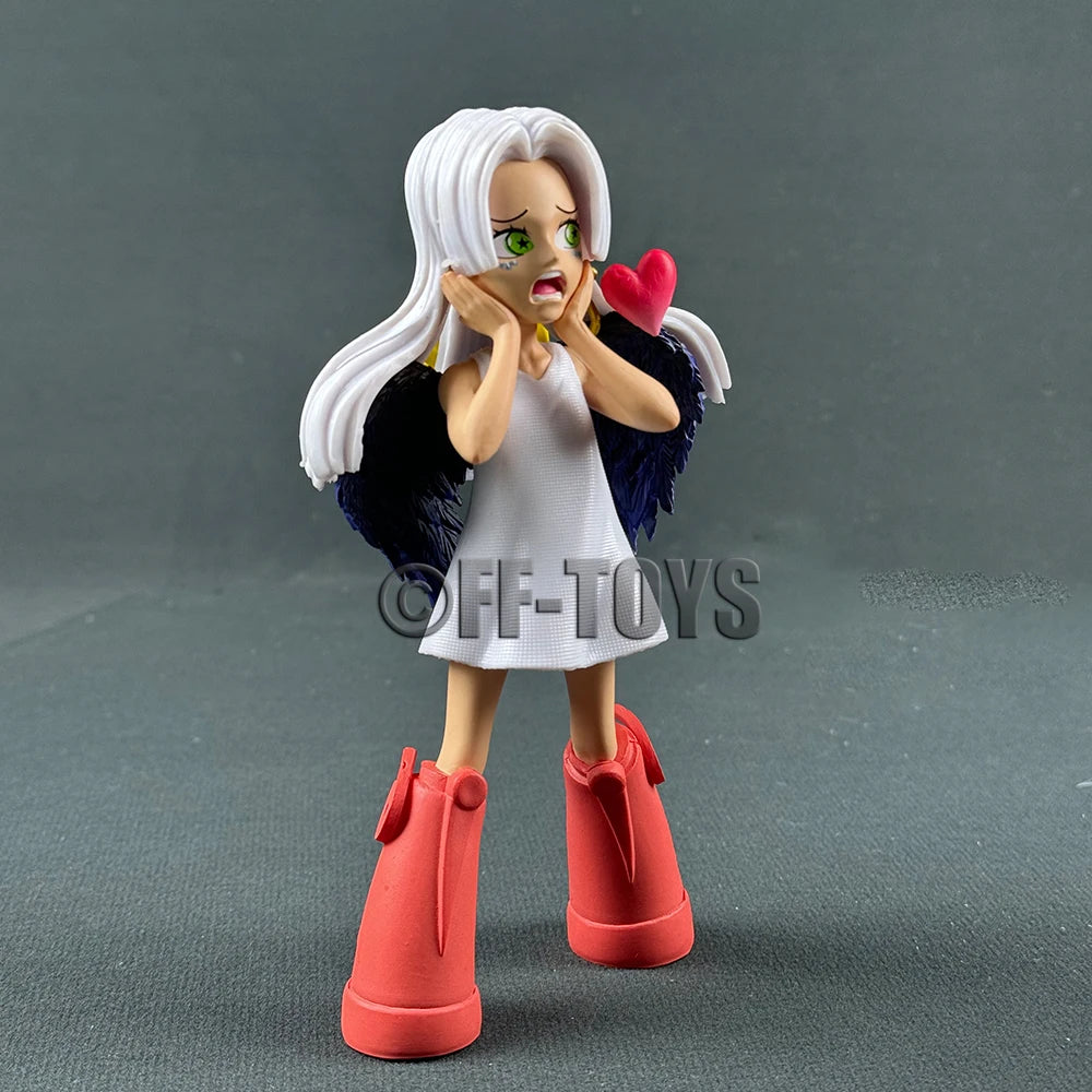 Anime One Piece Figur Boa·hancock Figur Seraphim Hancock 14,5 cm PVC-Statue Sammlung Modell Spielzeug für Kinder Geschenke
