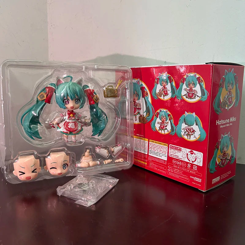 10 cm Anime-Figur Nr. 1777 Hatsune Miku Actionfigur Kwaii Virtual Singer PVC Sammlermodell Sammlung Statuette Spielzeug Geschenke