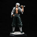 30cm Demon Slayer Anime Figure Gk Cheng Shinazugawa Sanemi Standing Statue Animation Peripherals Figures Ornaments Toys Gift