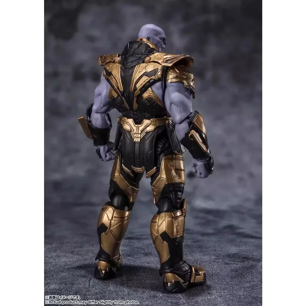 In Stock BANDAI S.H.Figuarts Original Marvel Thanos The Infinity Saga Five Years Later 2023 Edition Anime Action Figure Toy Gift