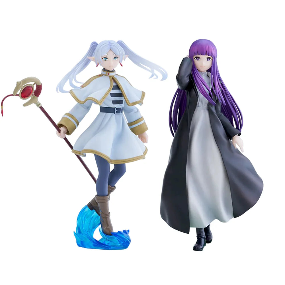 19cm Beyond Journey's End Frieren Action Figure Stark Fern Anime Figurine PVC Statue Collectible Model Decor Doll Toy Gifts