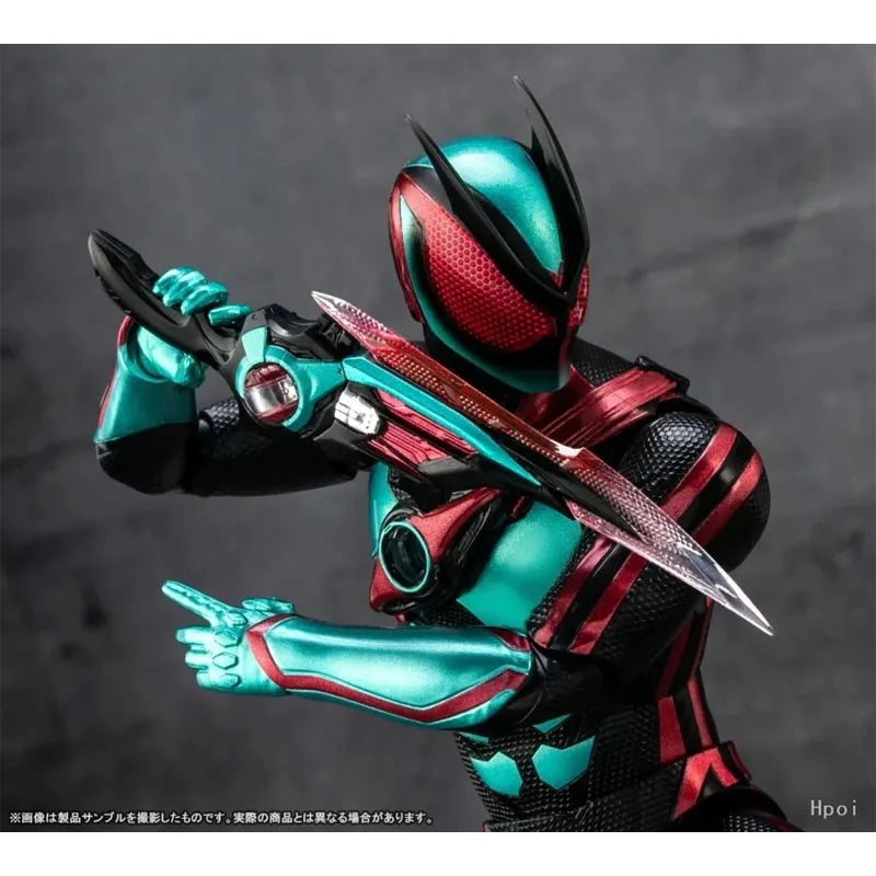 In Stock Genuine Bandai Kamen Rider Model Kit SHF Zeztz Physicam Impact Anime Action Figure Collection Finished Model Toys Gifts