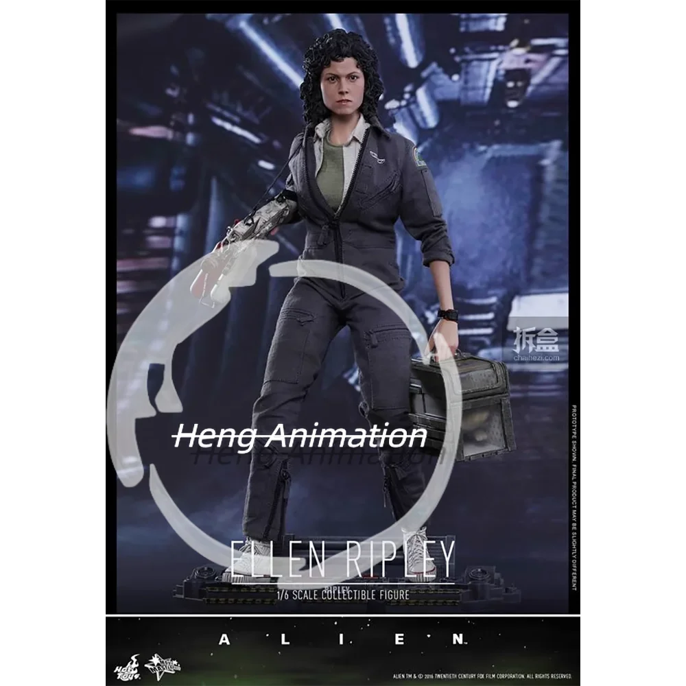 Original HotToys 1/6 MMS366 Xenomorph Ellen Ripley Action Figure Model Toys 12 inch Collection Scene Decoration Gift