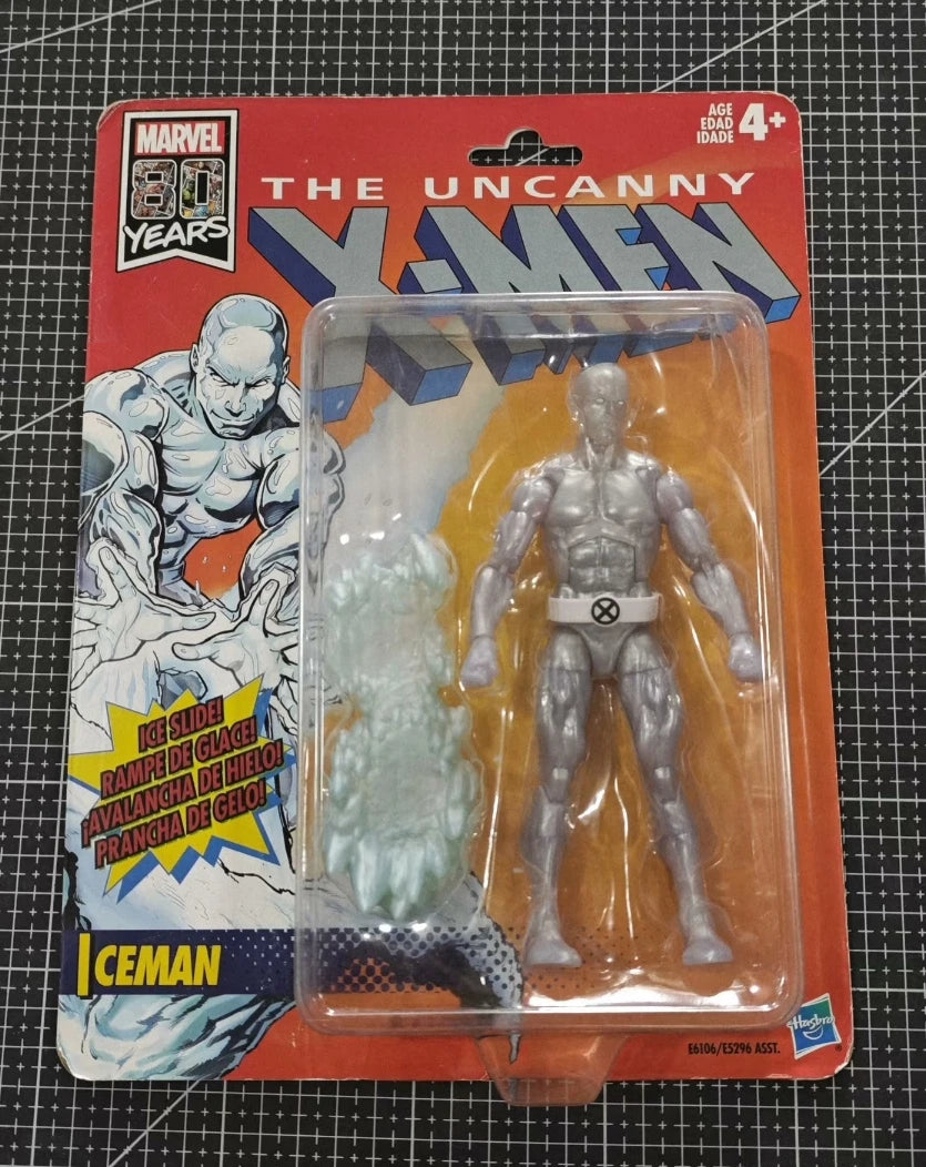 New Original Hasbro MARVEL ICEMAN Action Figure Model Toy Birthday Gift Collection