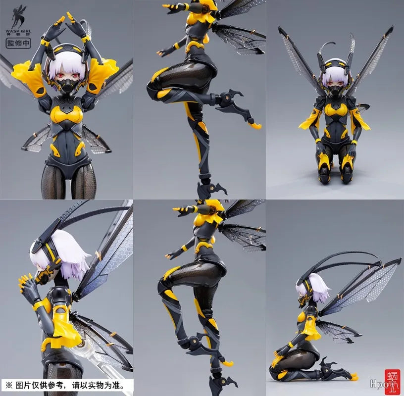 Snail Shell Original Insect Wasp Girl/Ant Soldiers Have Multiple Joints That Can Move  Action Joint Mobility Figure Model Toys
