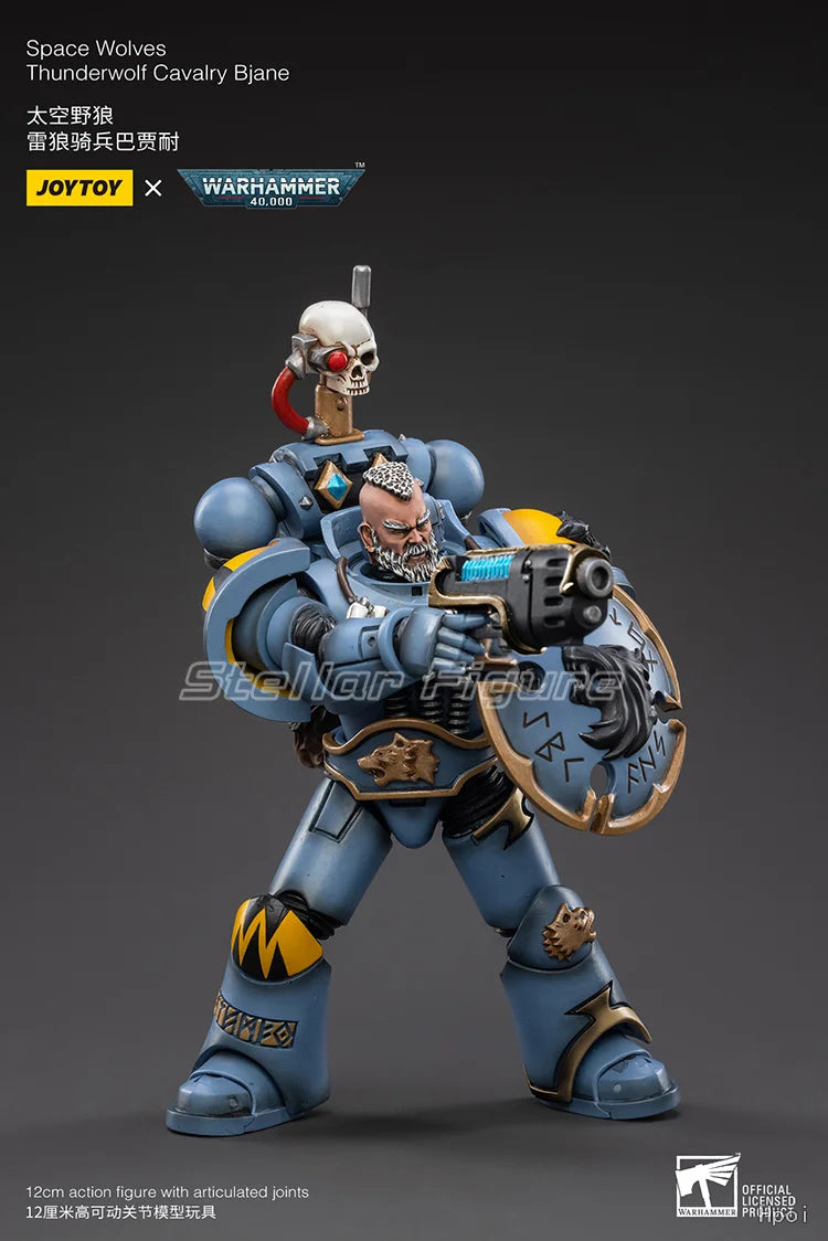 【SF】JOYTOY 1/18 Action Figure Space Wolves Thunderwolf Cavalry Frode Bjane Model Toys Gifts Collection Ornaments