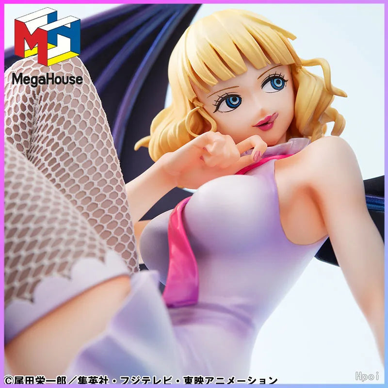 MEGAHOUSE Portrait.Of.Pirates ONE PIECE Evolutionary History Stussy Bat-Bat Fruit PVC ABS Figure Premium Bandai Exclusive Kawaii