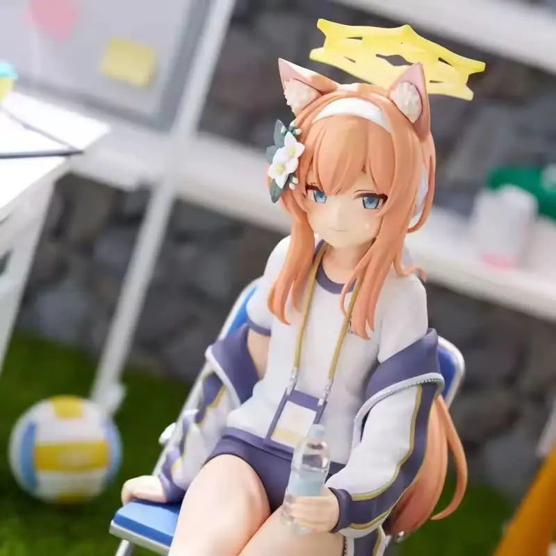 Blue Iochi Mari Archive Figures Instock PVC Cute Girl Model Game Peripherals Ko Statue Gk Collection Toys Birthday Gifts