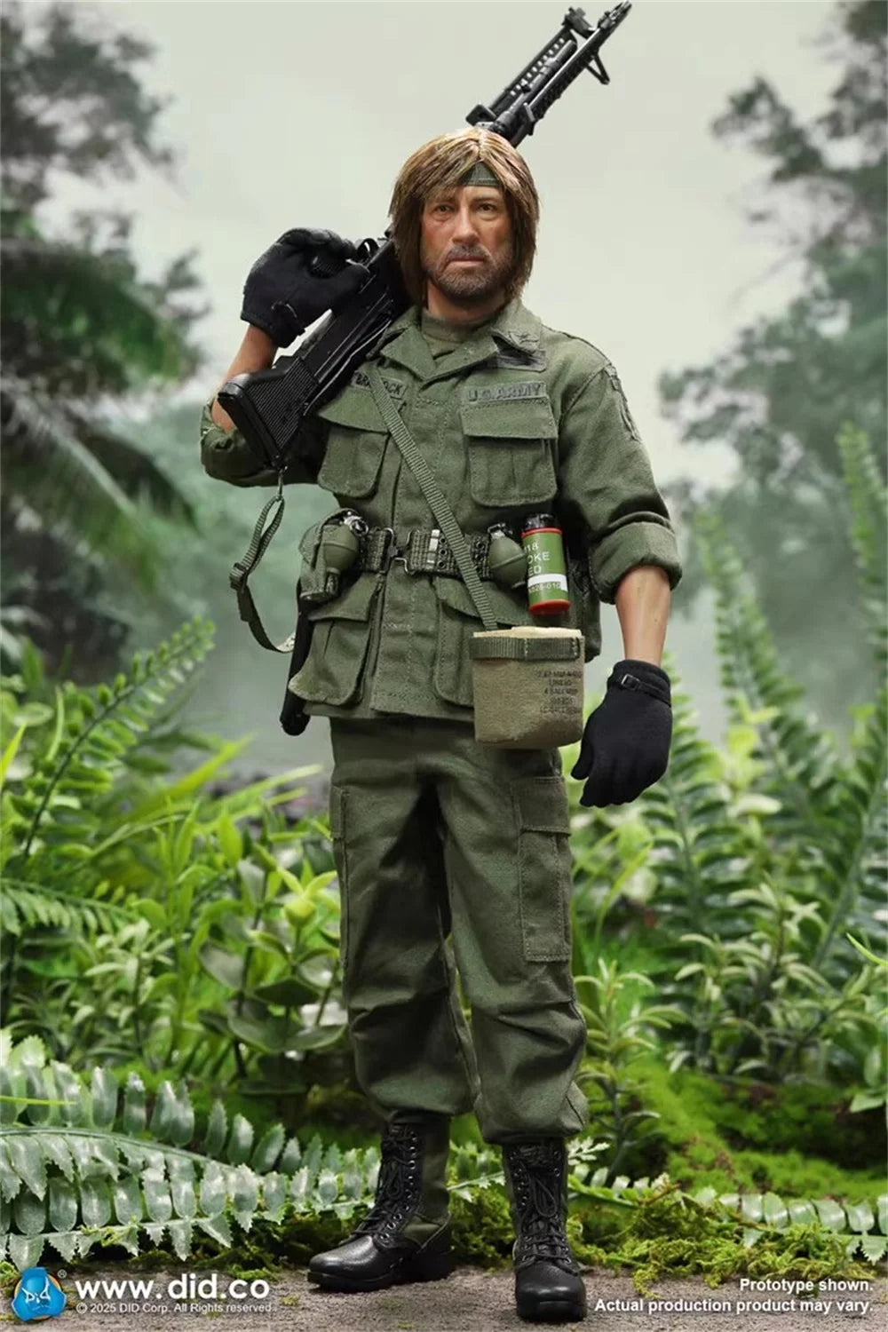 New Arrival 1/6th the US. Soldier Guy Tough Man DID V80184 Full Set Moveable Action Figure Gift For Fans Collect