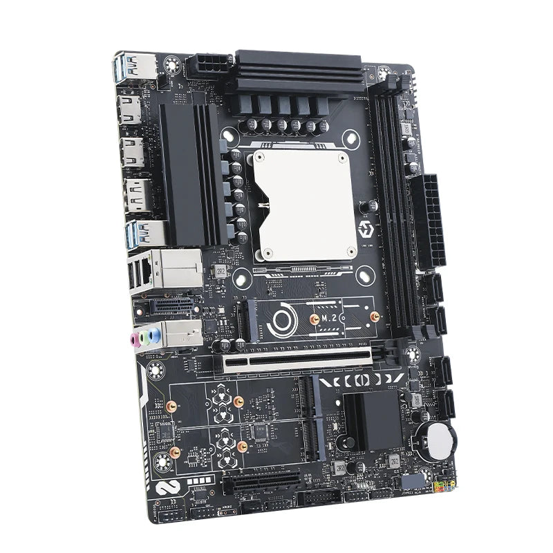 ERYING DIY Gaming PC Computer Motherboard CPU Combo Interposer Kit i7 14650HX 16C24T DDR4 RAM SSD NVME M2 Desktop Placa mae