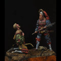 Harzsoldat 1/24 alter Fantasiemann Landsknechte Streitkrieger Modell Unmontiert Unbemalt Figur Bausatz