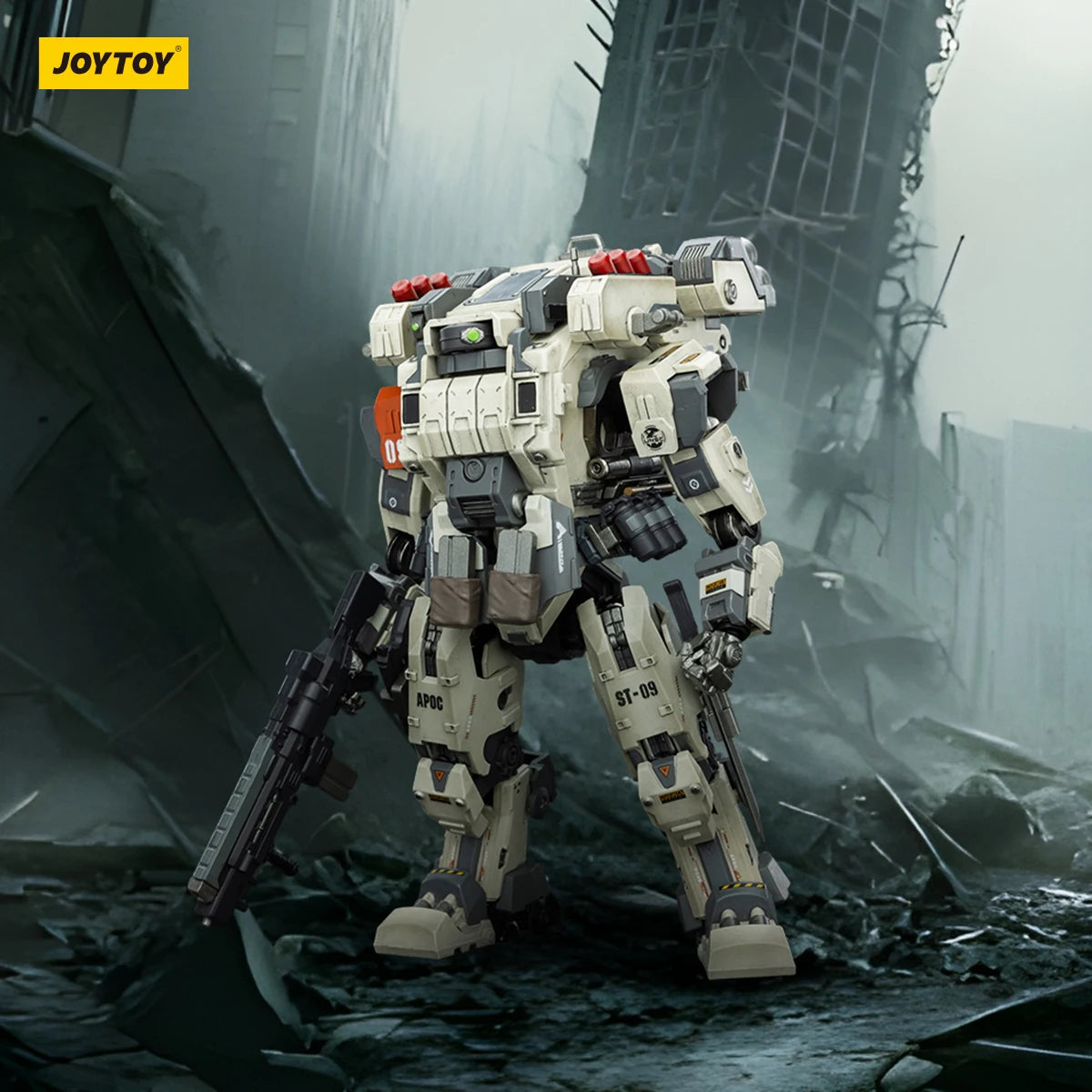 JOYTOY 1/25 Action Figure APOC Series Bedrock Albus Standard Combat Type Mech UNSC Medic Levi Anime figures Toys