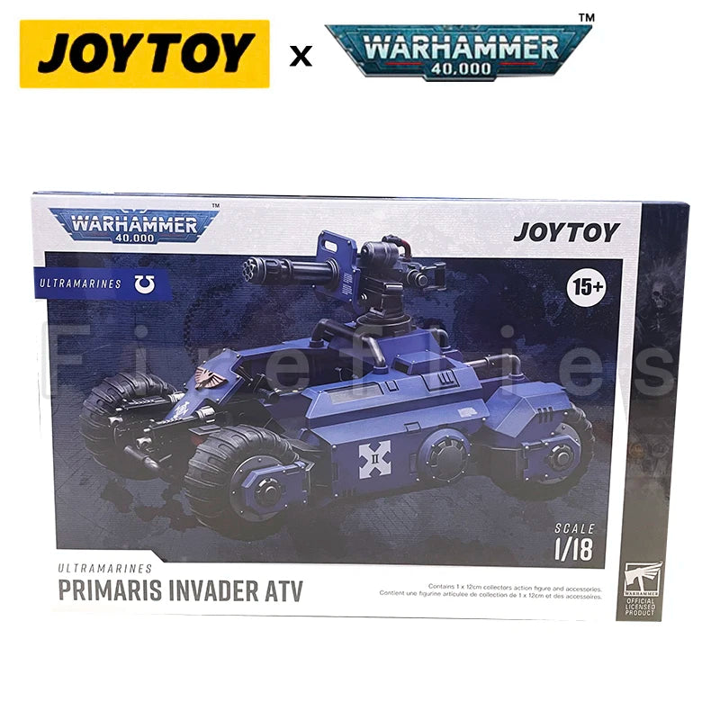 1/18 JOYTOY Action Figure 40K Primaris Invader ATV Anime Collection Model Toy For Gift