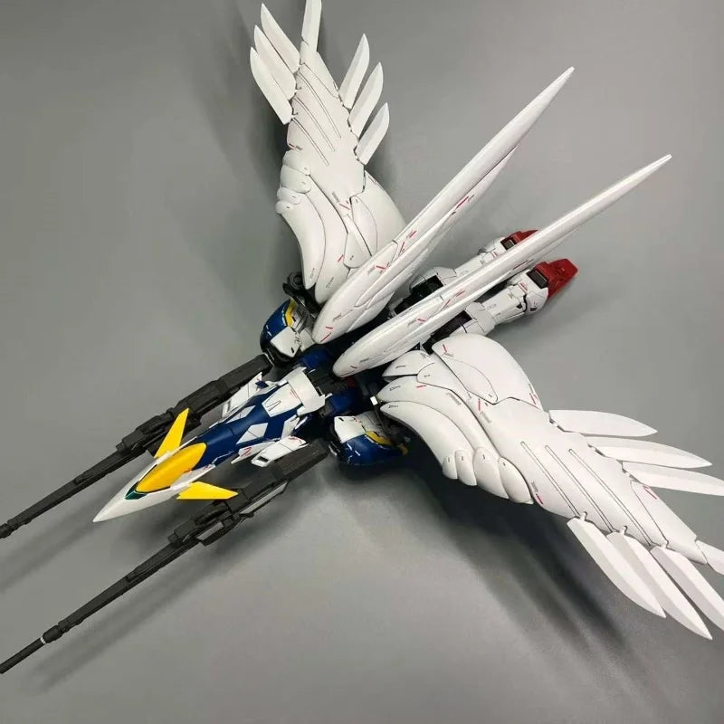 Hg 1/144 Wing Zero Xxxg-00w0 Assembly Model Kit Collection Figure Animation Peripheral Toy Ornament Desktop Decorations Gift