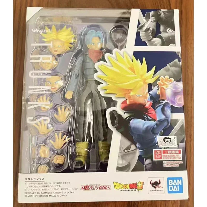 Original BANDAI S.H.Figuarts Son Gohan Vegeta DRAGON BALL in Stock Anime Action Collection Figures Model Toys