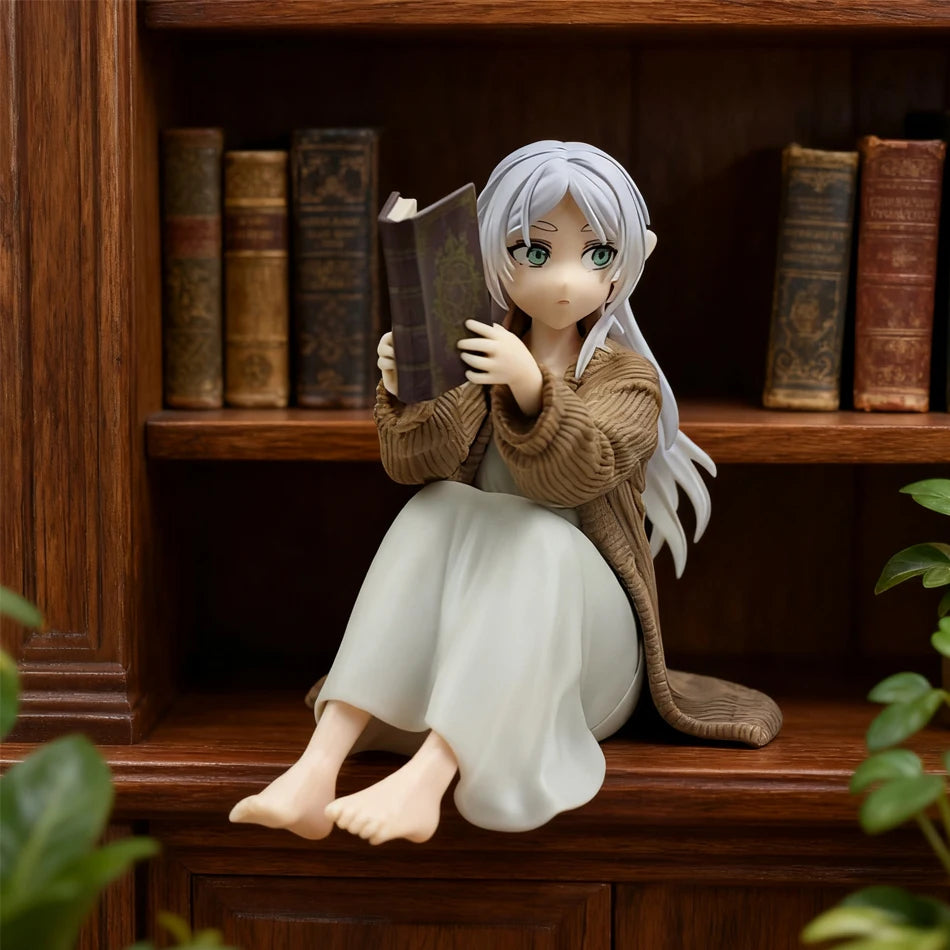 Frieren Beyond Journey's End Frieren Anime Figure Desktop Cute no night-suit Frieren Action Figure Figurine Model Doll Toy
