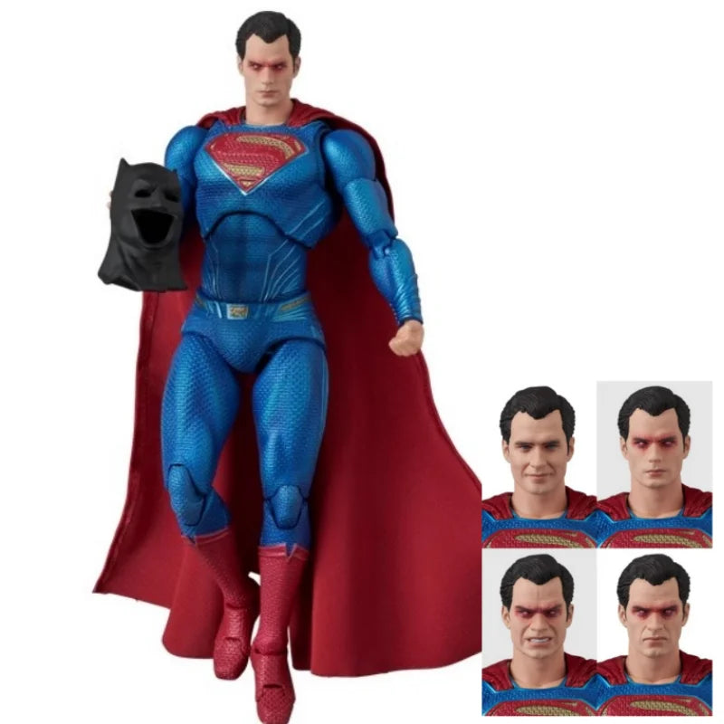 Medicom Mafex Justice League Knightmare Superman Anime Action Figure Collectible Model Statue Decorative Ornaments Xmas Gift