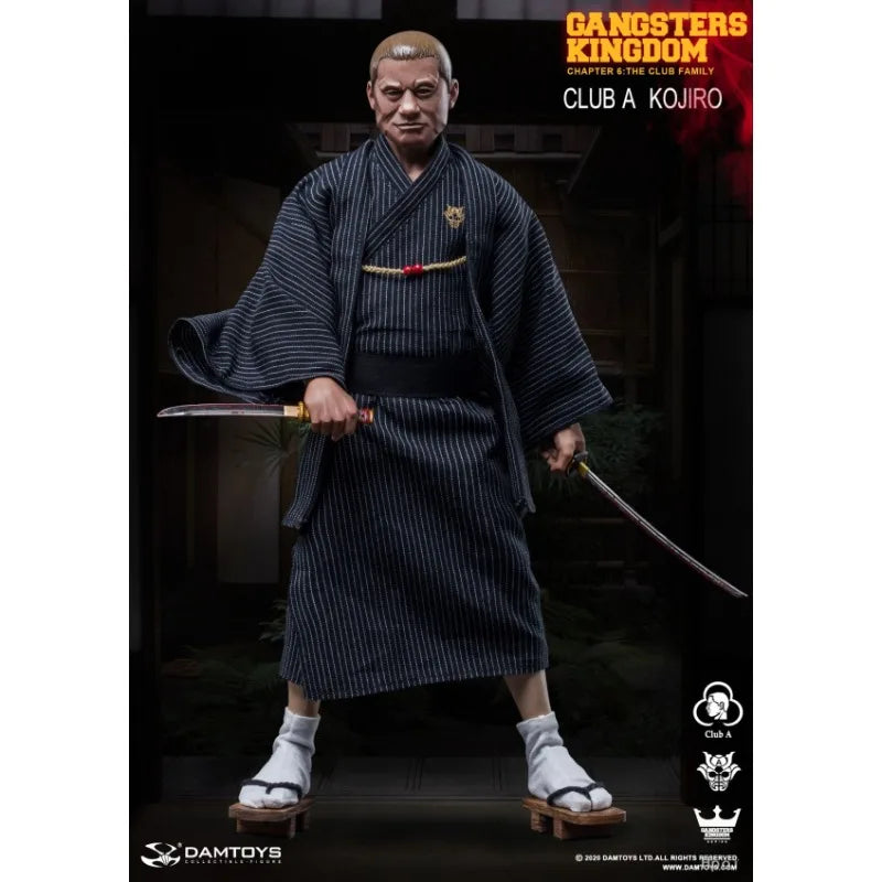 DAMTOYS Genuine GK021 Gangster Kingdom Grass Flower A KOJIRO Movable Finished Product Model Boy's Gift Collectibles