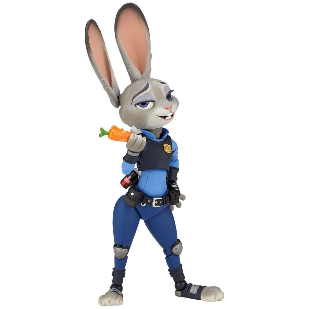 100% in Stock Original Genuine Kaiyodo Zootopia Judy Hopps Anime Character Action Figure Finished Model Gift