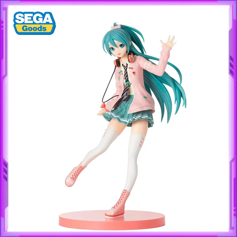 Auf Lager Original SEGA SPM Vocaloid Hatsune Miku Projekt Diva PVC Actionfigur Anime Figuren Modell Spielzeug Weihnachtsgeschenke