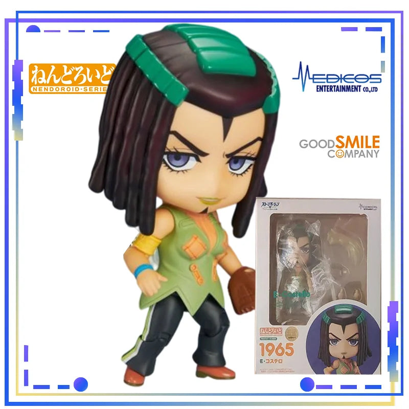 MEDICOS-E Genuine Nendoroid JoJo's Bizarre Adventure Part 6&Part 7 #2026 Narciso Anasui Steel Ball Run Gyro Zeppeli Poseable Toy