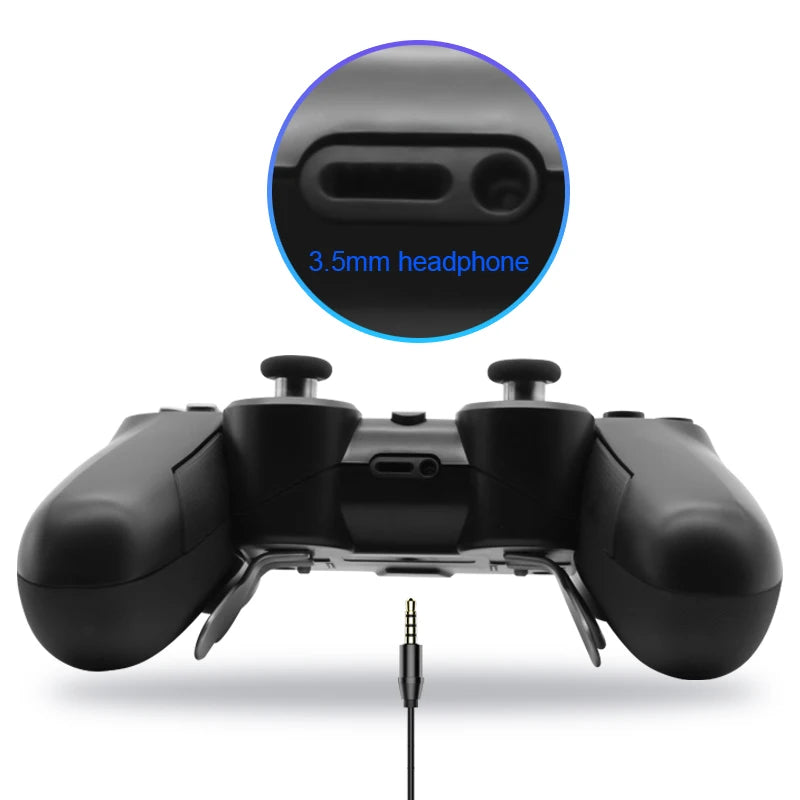 PS4 Gamepad Bluetooth-Compatible PS4 Controller Wireless Bluetooth Gamepad Game Controller For PC PS4 Game Console