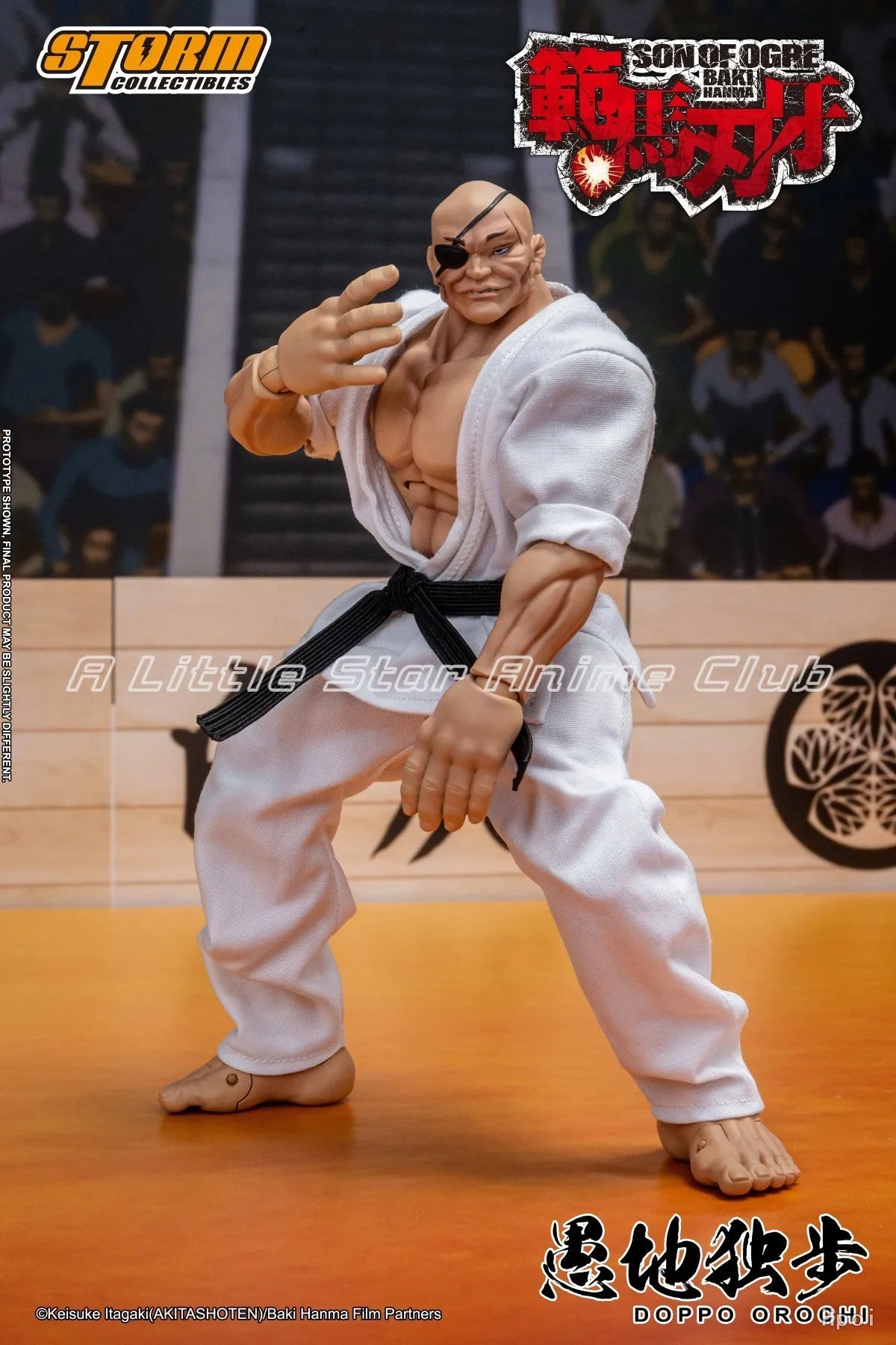 In Stock Original Storm Collectibles DOPPO OROCHI SON OF OGRE BAKI HANMA Action Figure Model Collection
