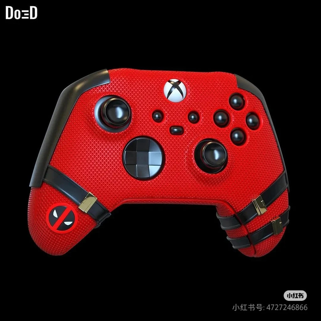 Hot Deadpool Game Controller Cover Wolverine Hard Shell Handle Sleeve Fit For Xbox Anime Periphery Boys Birthday Gift Movie Prop