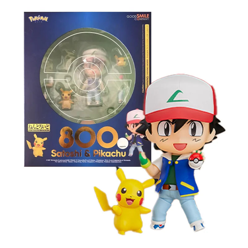 Original GSC Pokemon Lillie N Satoshi Pikachu Mary Sakaki Mewtwo Red Green Kibana In Stock Anime Collection Figures Model Toys
