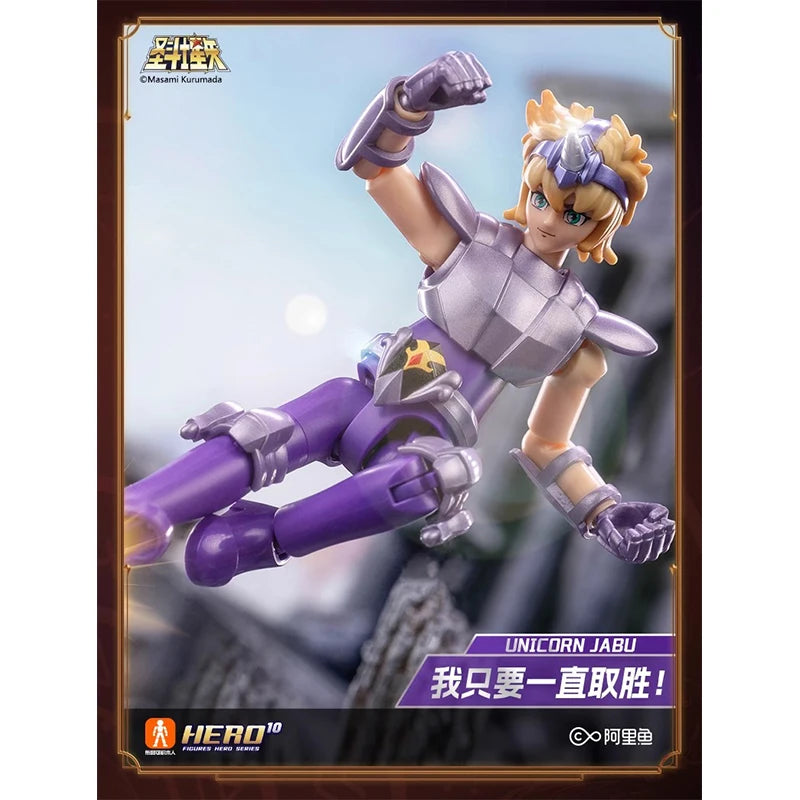 Blokees Saint Seiya Galaxy Version 1-2 Gold Cloth Aiolos Shura Ikki Shun Camus Hoyoga Dohko Milo Shiryu Movable Model Figures