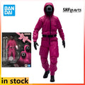 Bandai Original S. H. Figuarts Finished Movable Toys Squid Game Anime Action Figure Model Toys Collectible Model Gifts for Boys