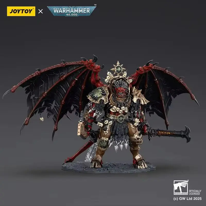 Нова фигурка Joytoy Dark Source Warhammer 40k World Eaters Angron, Daemon Primarch Of Khorne 1:18, играчка, модел, орнаменти, подарък