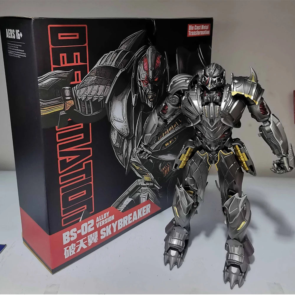 Toys BMB BS02 Galvatron Megotroun UT R03 Movie Action Figure Deformation Anime Model Robot Sky Breaker Dragoon Transformation