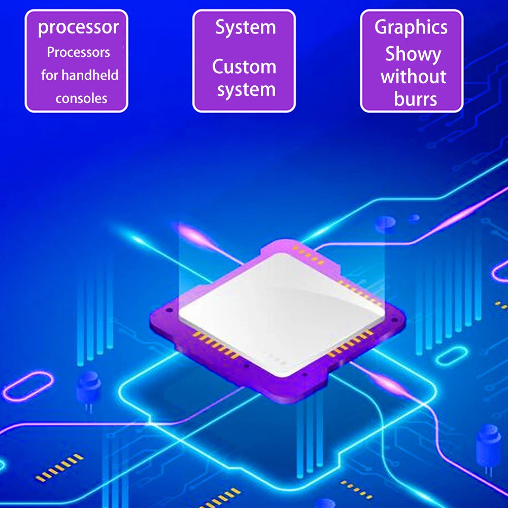 Handheld Game Console Built-in 520 Games Retro Game Console with Rechargeable Battery Classic Game Console Gifts for Boys Girls