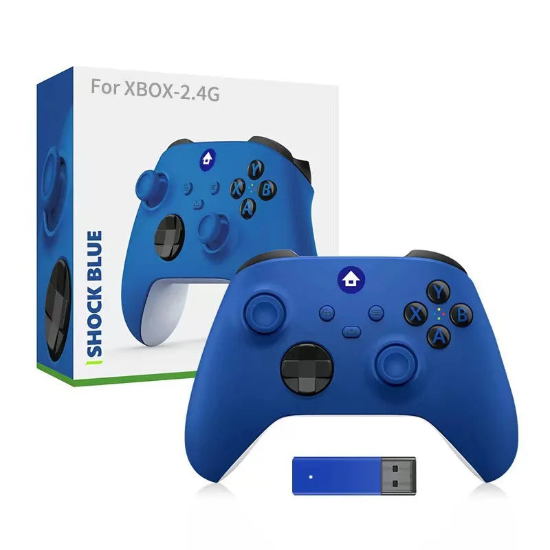 2.4G Wireless Game Controller For Xbox one Series X/S Console Joysticks With 2.4G Adapter Receiver For Windows PC Gamepad