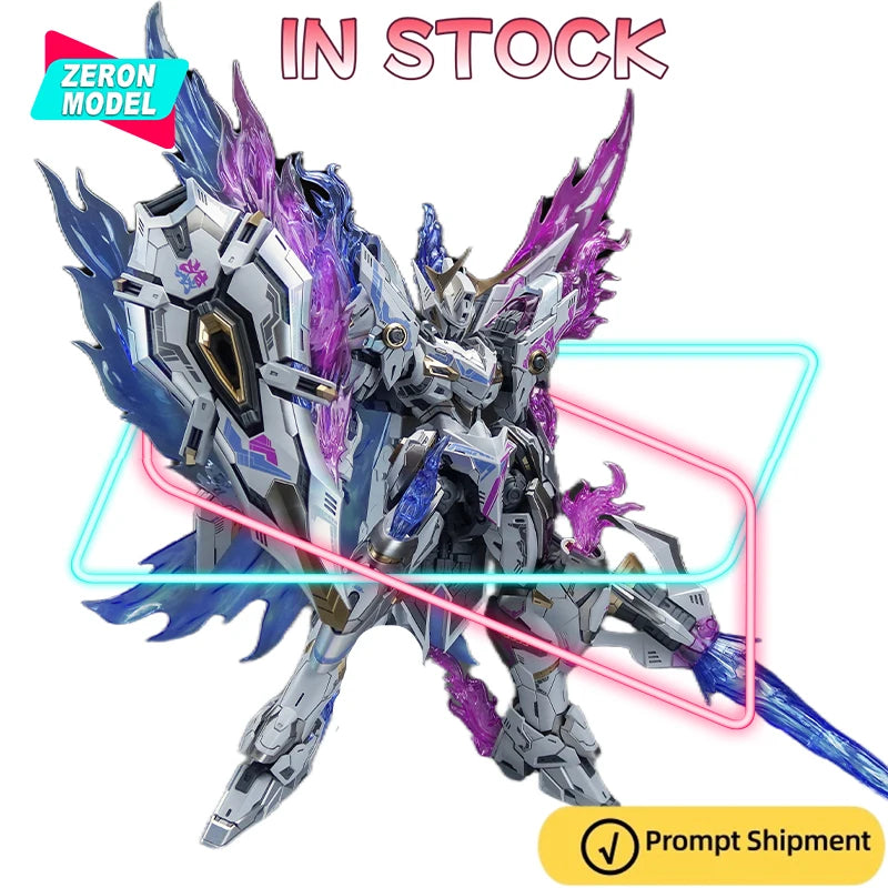 SNAA YR-04 FIRELORD Phantom Flame Soul 1/100 Scale Snap Fit Buildable Action Figure Full Skeleton Model Kit Toys